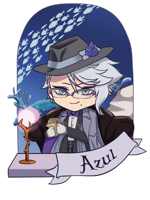 Half body with bg/object